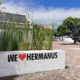 We love Hermanus sign in Hermanus town centre.