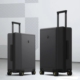 Level8 textured luggage set with two suitcases.