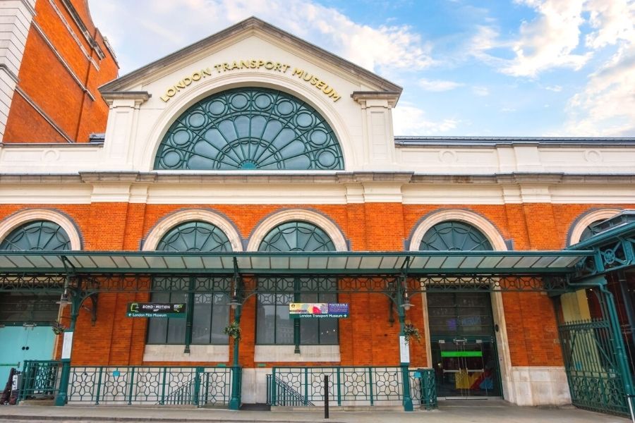 London Transport Museum in Covent Garden in London.