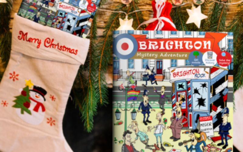 Brighton themed Christmas gifts from the Brighton Christmas Market - one of the best Christmas events in Sussex.