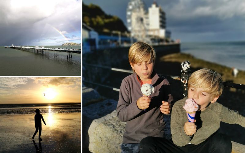Days out with kids in North Wales in Llandudno.