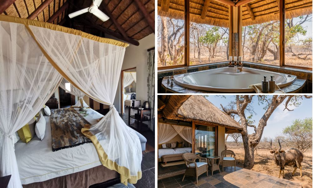Family suite at Jackalberry Lodge in Thornybush Game Reserve.