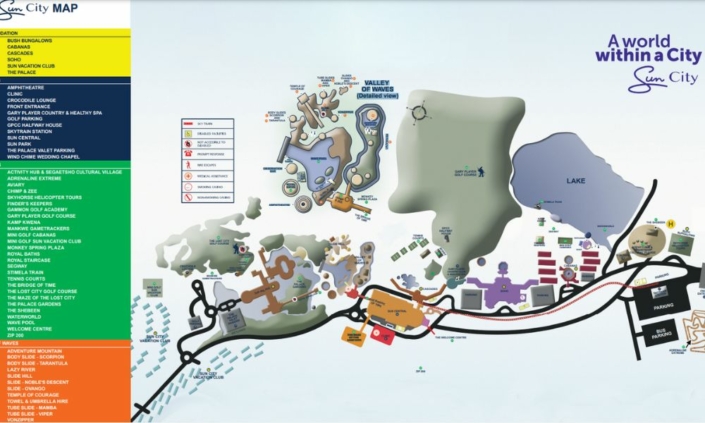 Our Complete Review Of Sun City - Map Of Sun City Resort 705x423