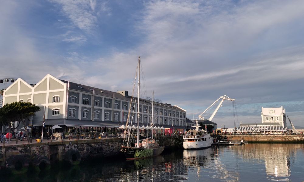 The Victoria and Alfred Hotel at the V&A Waterfront in Cape Town.