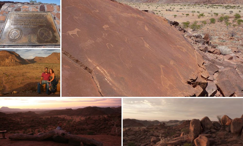 Various images from Damaraland in Namibia.
