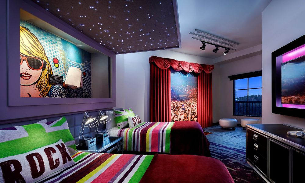 Future Rock Star Suite at the Hard Rock Hotel at Universal Orlando.