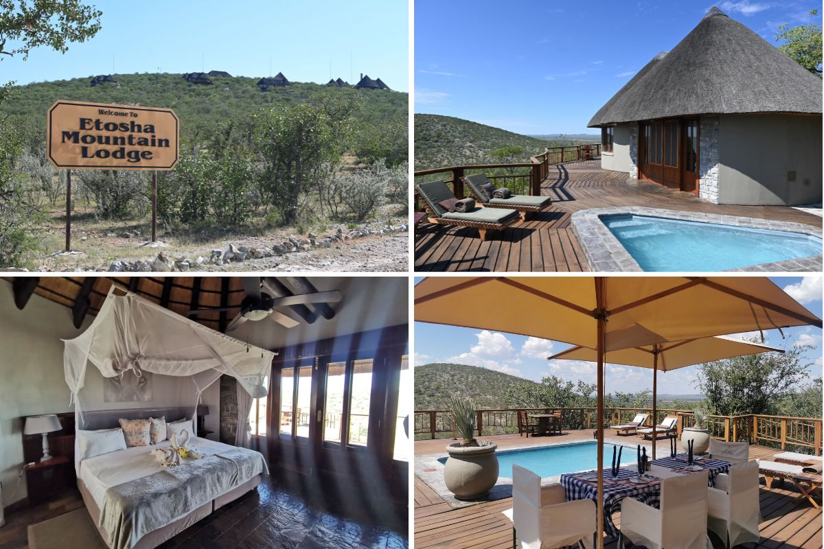 Images of Etosha Mountain Lodge close to Etosha National Park.