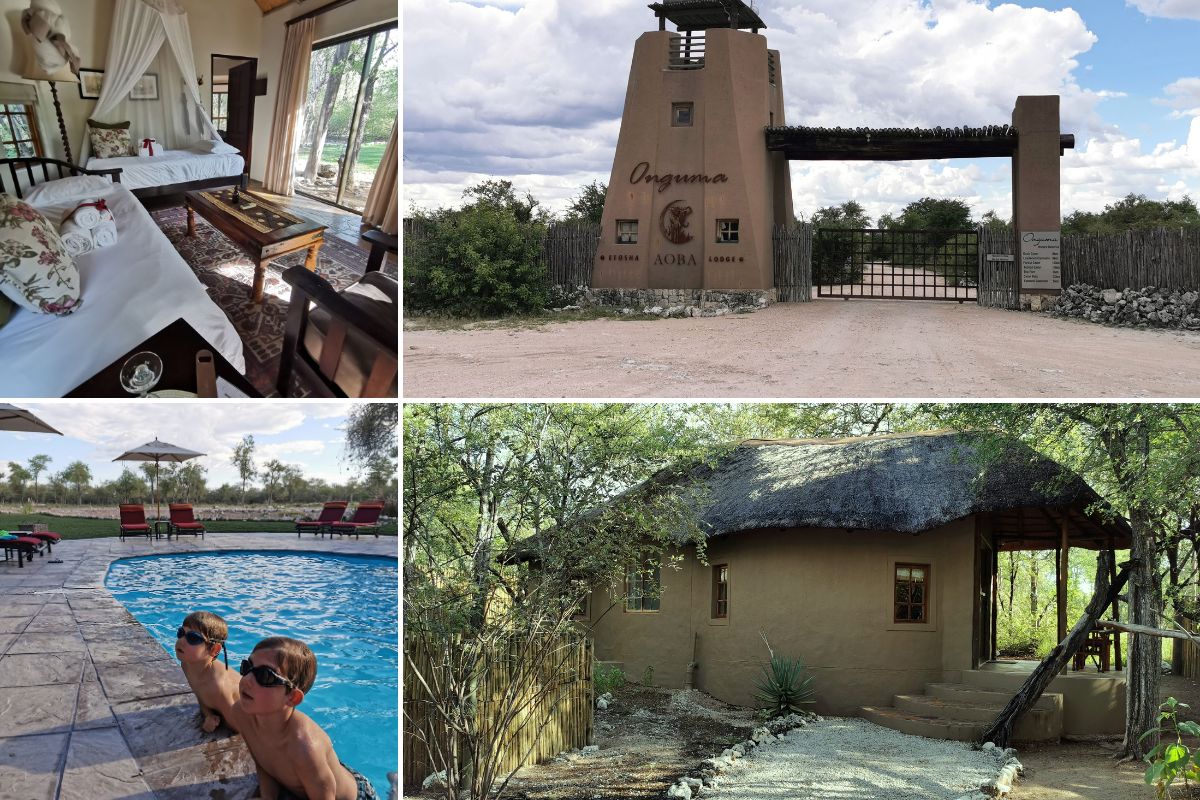 Images of Onguma Forest Camp near Etosha National Park in Namibia.