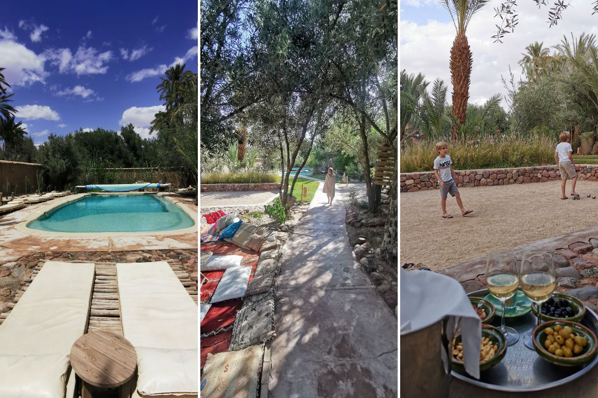 Images from L'Ma Lodge in Skoura in Morocco.