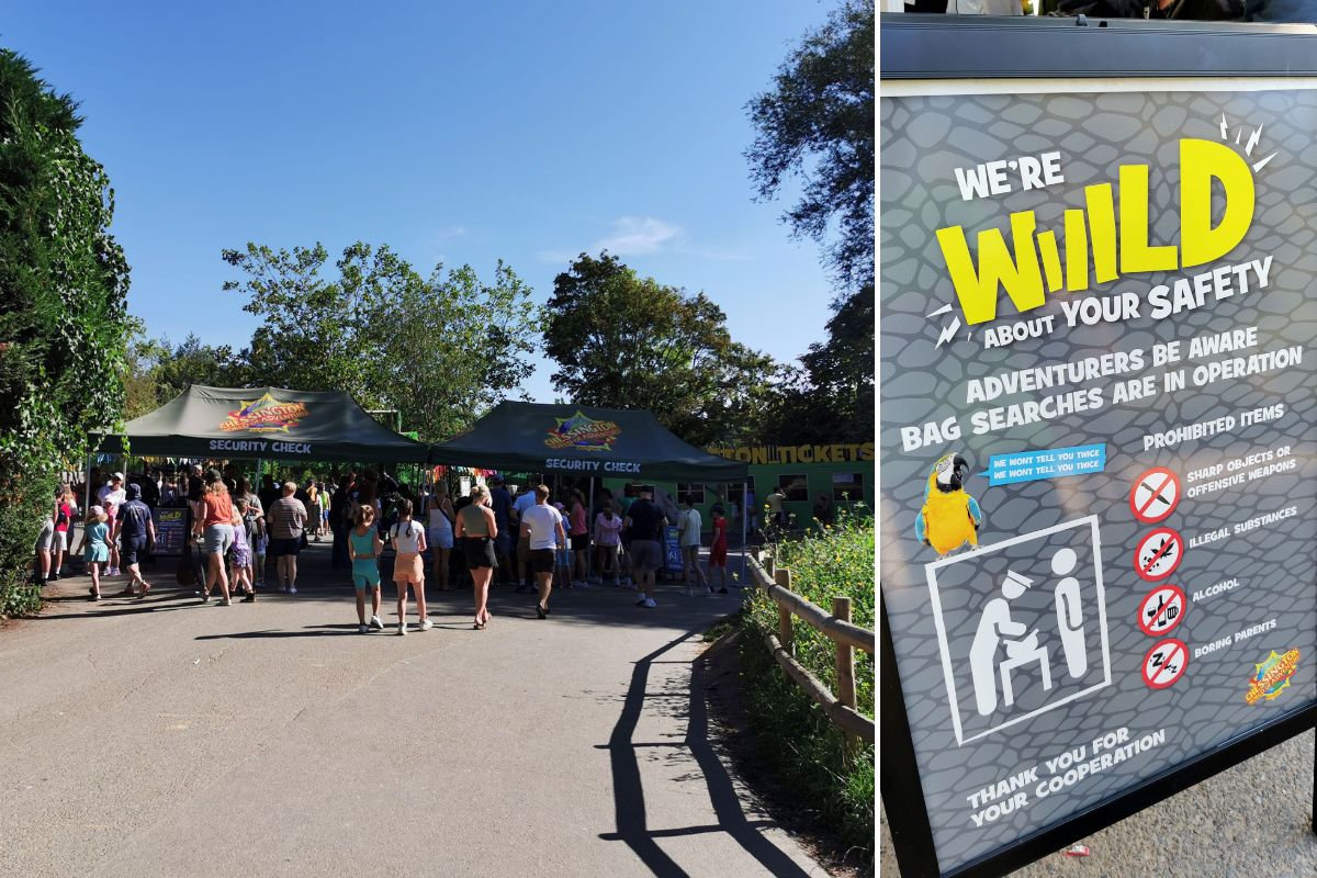 Entrance to Chessington World of Adventures Resort.